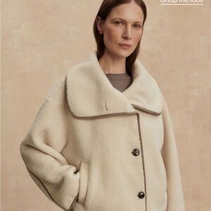 Varley- Romane Boxy Sherpa Jacket